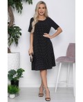 Платье Эжени (черное) П10666