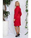 Платье Яркий акцент (красное) П12959-36М