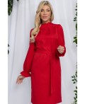 Платье Яркий акцент (красное) П12959-36М