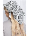 Косынка с козырьком (зебра) КК67