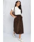 Юбка Лилиана (шоколад) Ю13097-9М