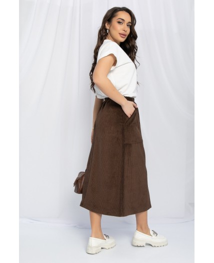 Юбка Лилиана (шоколад) Ю13097-9М