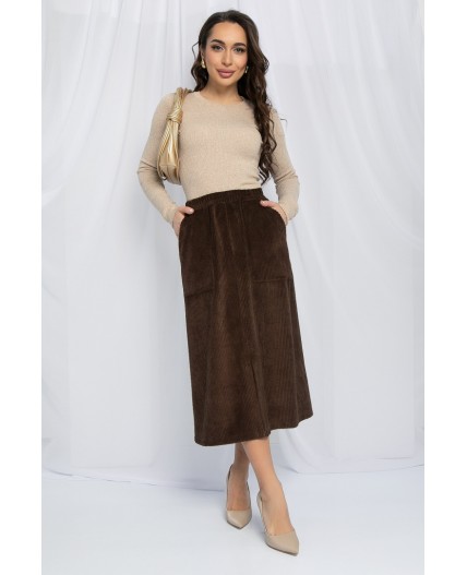 Юбка Лилиана (шоколад) Ю13097-9М