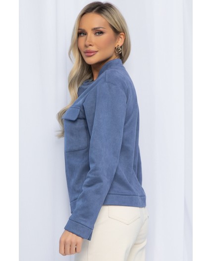 Бомбер Александра (джинс) Б13134-2М