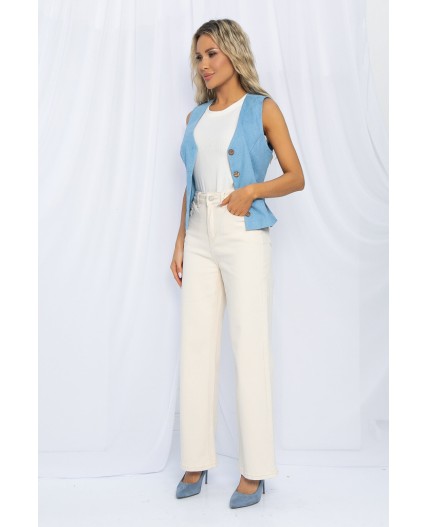 Джинсы Бэкки (бежевые) Б13194-7М