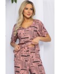 Костюм Непрочитанная книга! (пыльная роза) К12663-15