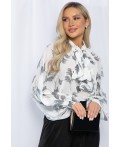 Блуза История любви (белая) Б13265-7М