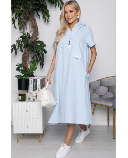 Платье Рокси НЬЮ (голубое) П10483