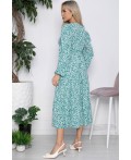 Платье Трепетное чувство (бирюзовый жемчуг) П10665