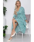 Платье Трепетное чувство (бирюзовый жемчуг) П10665