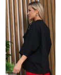 Блуза Мисти (черная) Б13164-20М