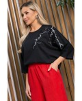 Блуза Мисти (черная) Б13164-20М