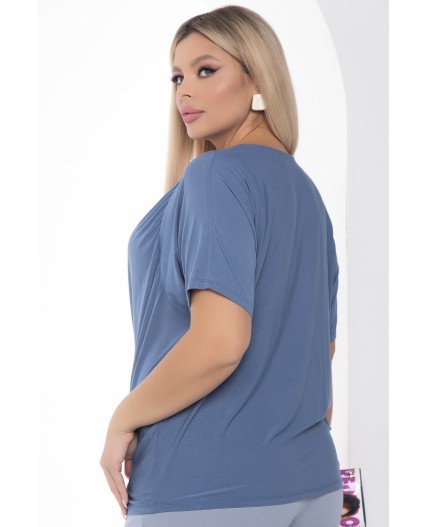 Блуза Вега (голубая) Б9019