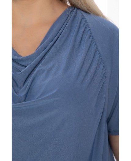 Блуза Вега (голубая) Б9019