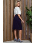 Юбка Трендовая вещь (темно-синяя) Ю13185-8М