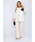 Пиджак льняной Мэрлин (белый) Б13254-7М