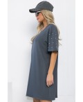 Платье Жемчужина коллекции (графит) П13312-1М