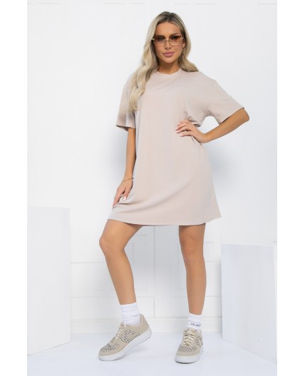 Платье Жемчужина коллекции (бежевое) П13313-1М