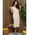 Платье Свобода движения (бежевое) П13324-7М