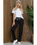 Брюки Два в одном (черно-белые) Б13346-15М