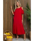 Платье Разбивая сердца (красное) П13347-7М