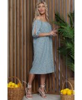 Платье Прекрасный день (голубое) П13337-12М