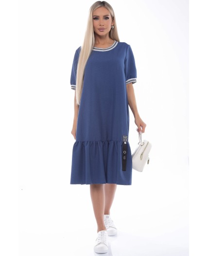 Платье Рита (синее) П8915