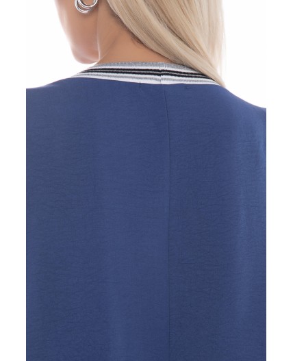 Платье Рита (синее) П8915