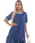 Платье Рита (синее) П8915