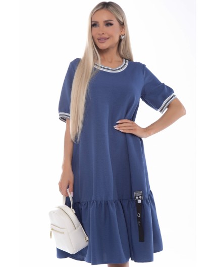 Платье Рита (синее) П8915