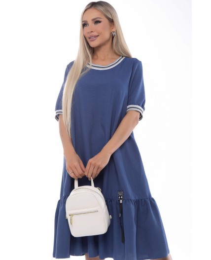 Платье Рита (синее) П8915