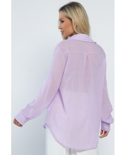 Рубашка Воздушное настроение (лаванда) Б13486-7М