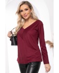 Джемпер Адель (винный) Б7812