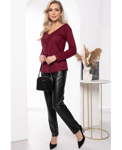 Джемпер Адель (винный) Б7812