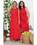 Платье Дария (красное) П13479-1М