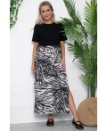 Платье Мелони (зебра) П13529-41М