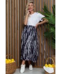 Юбка бохо (синяя) Ю13379-10М