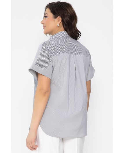 Рубашка Минуэт (светло-серая) Б13577-24М