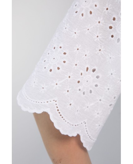 Блуза Воздушная (белая) Б13571-2М