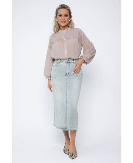 Юбка Мюнхен (голубо-зеленая) Ю13644-4М