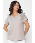 Блуза Время перемен (бежевая) Б13496-20М