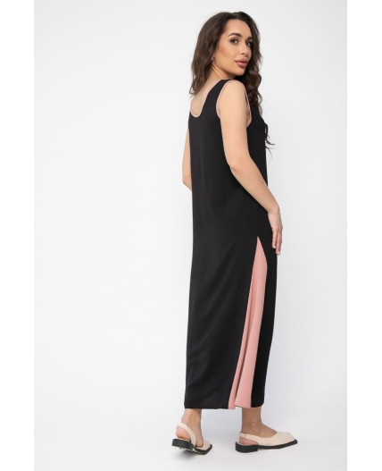 Сарафан Новый сезон (черно-розовый) П13630-10М