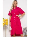 Платье Фруктовый коктейль (фуксия) П13589-18М