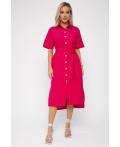 Платье Фруктовый коктейль (фуксия) П13589-18М