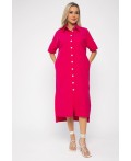 Платье Фруктовый коктейль (фуксия) П13589-18М