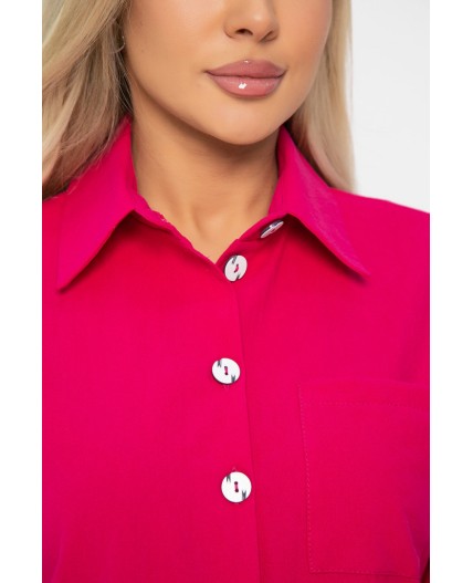 Платье Фруктовый коктейль (фуксия) П13589-18М