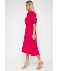 Платье Фруктовый коктейль (фуксия) П13589-18М