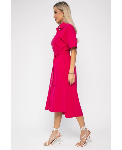 Платье Фруктовый коктейль (фуксия) П13589-18М