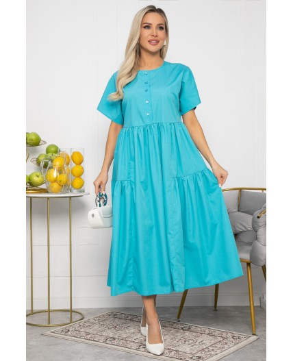 Платье Вельс (морская волна) П13602-36М