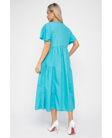 Платье Вельс (морская волна) П13602-36М